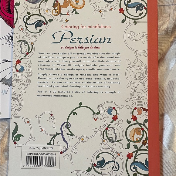 Adult coloring book lot relaxing mindfulness - Picture 2 of 7